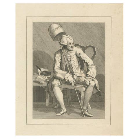 Satirical Vision of John Wilkes - Champion of Liberty, ca. 1820