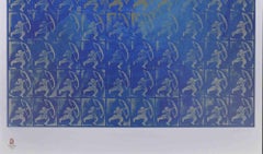 The Arjuna the Ace Archer -  Lithographie von Satish Gupta – 2008