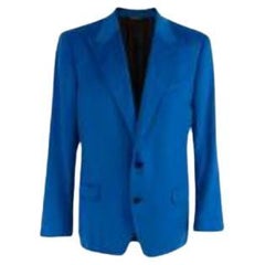 Dolce & Gabbana Dark Blue ALTA SARTORIA Jacket Coat Blazer