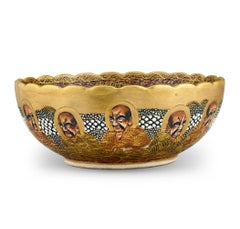 Satsuma Bowl of Immortals