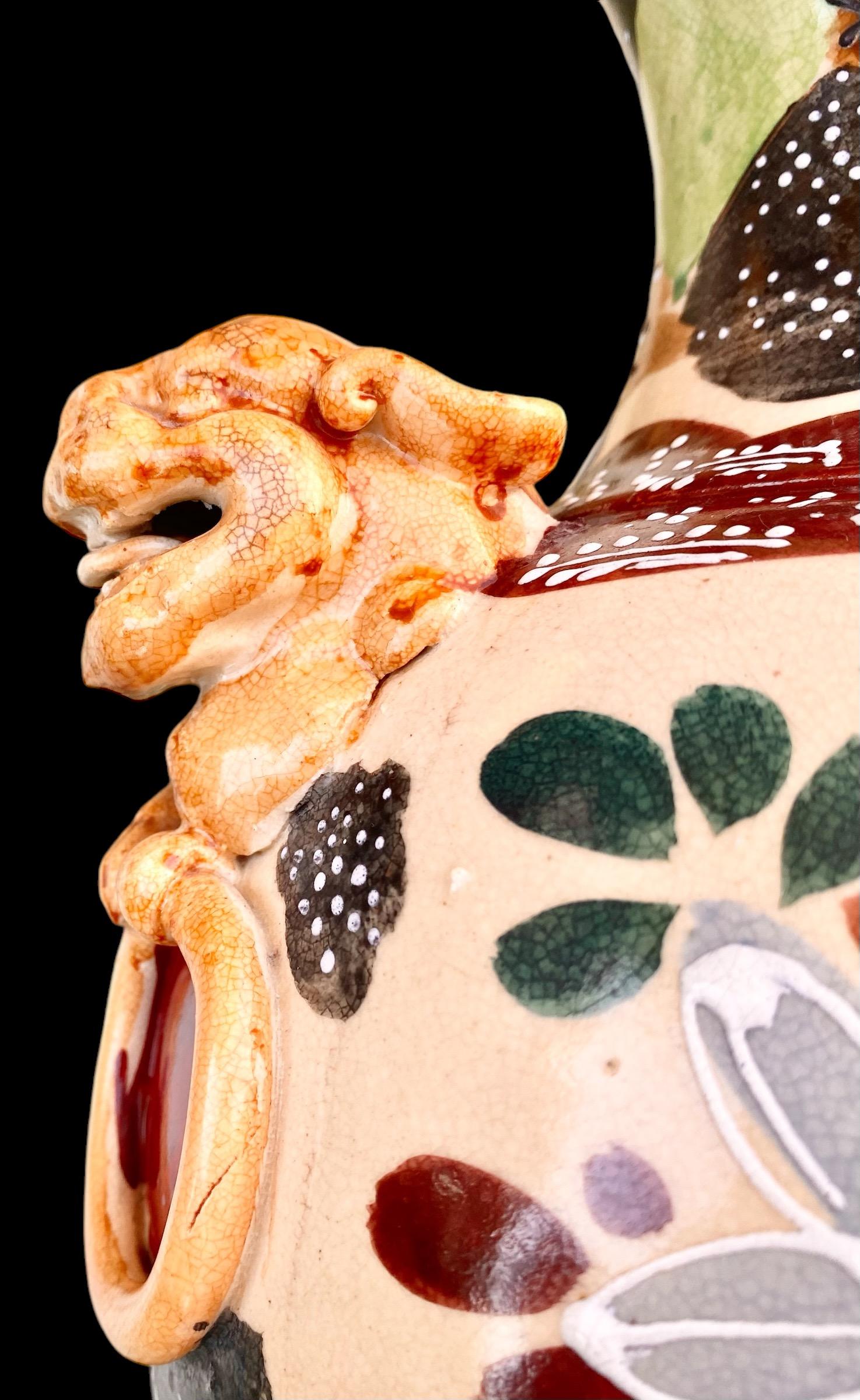 Satsuma Polychrome Painted Vase, Taisho Period (1912- 1926) 9