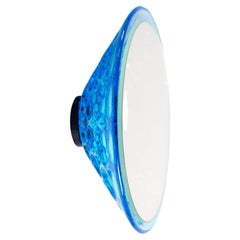 Saturn 155a Light Blue, Wall Mirror