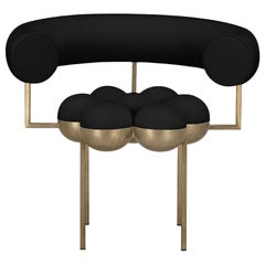 Saturn Chair, Black and Bronze by Bohinc Studio Duplex Exclusive