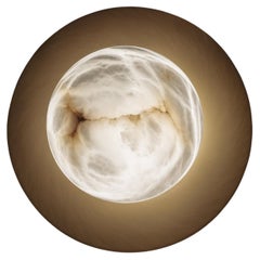 Saturn Cycle Wall Lamp by United Alabaster