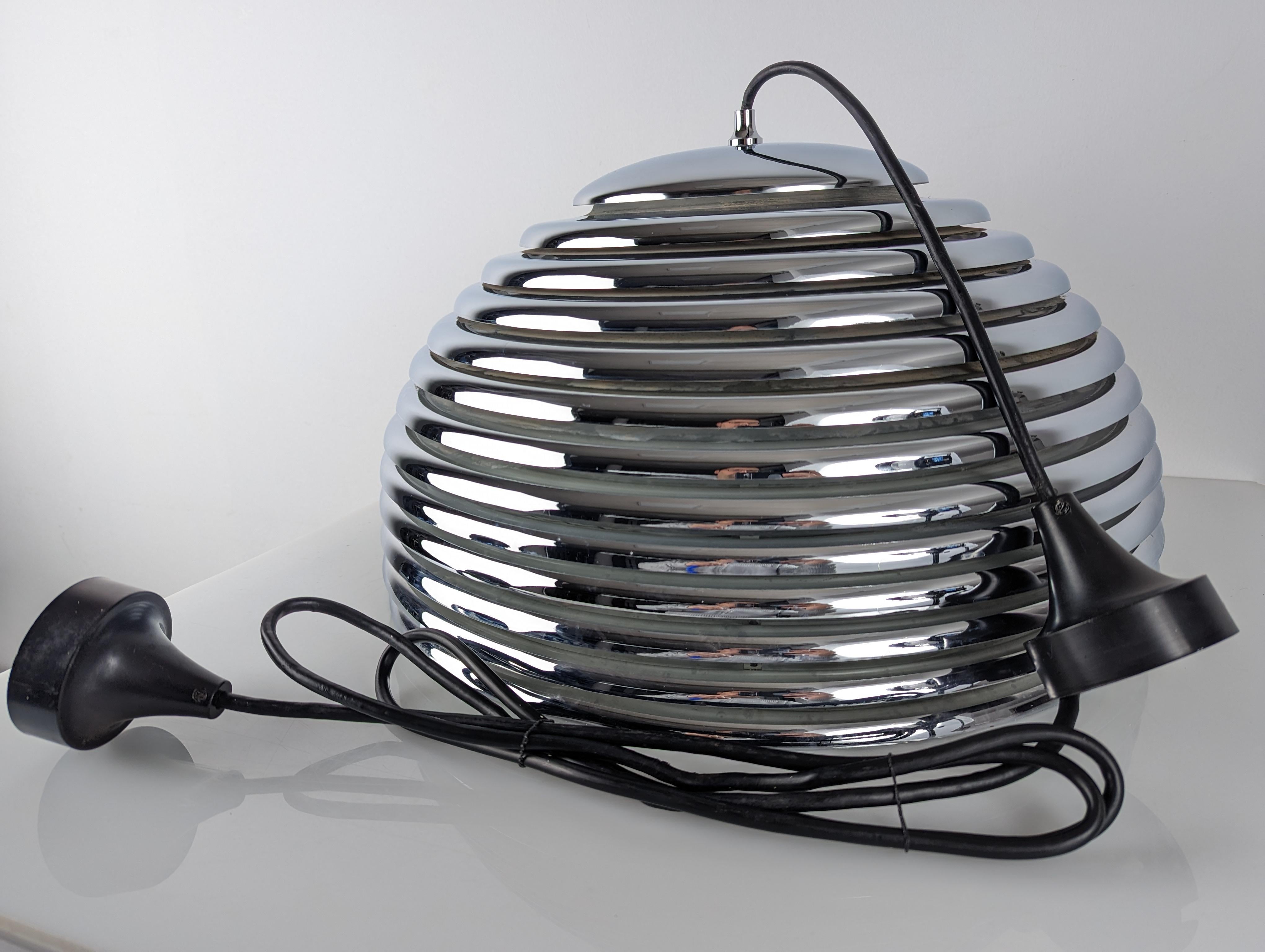 Saturn Lamp by Kazuo Motozawa, 1970s In Good Condition For Sale In Benalmadena, ES