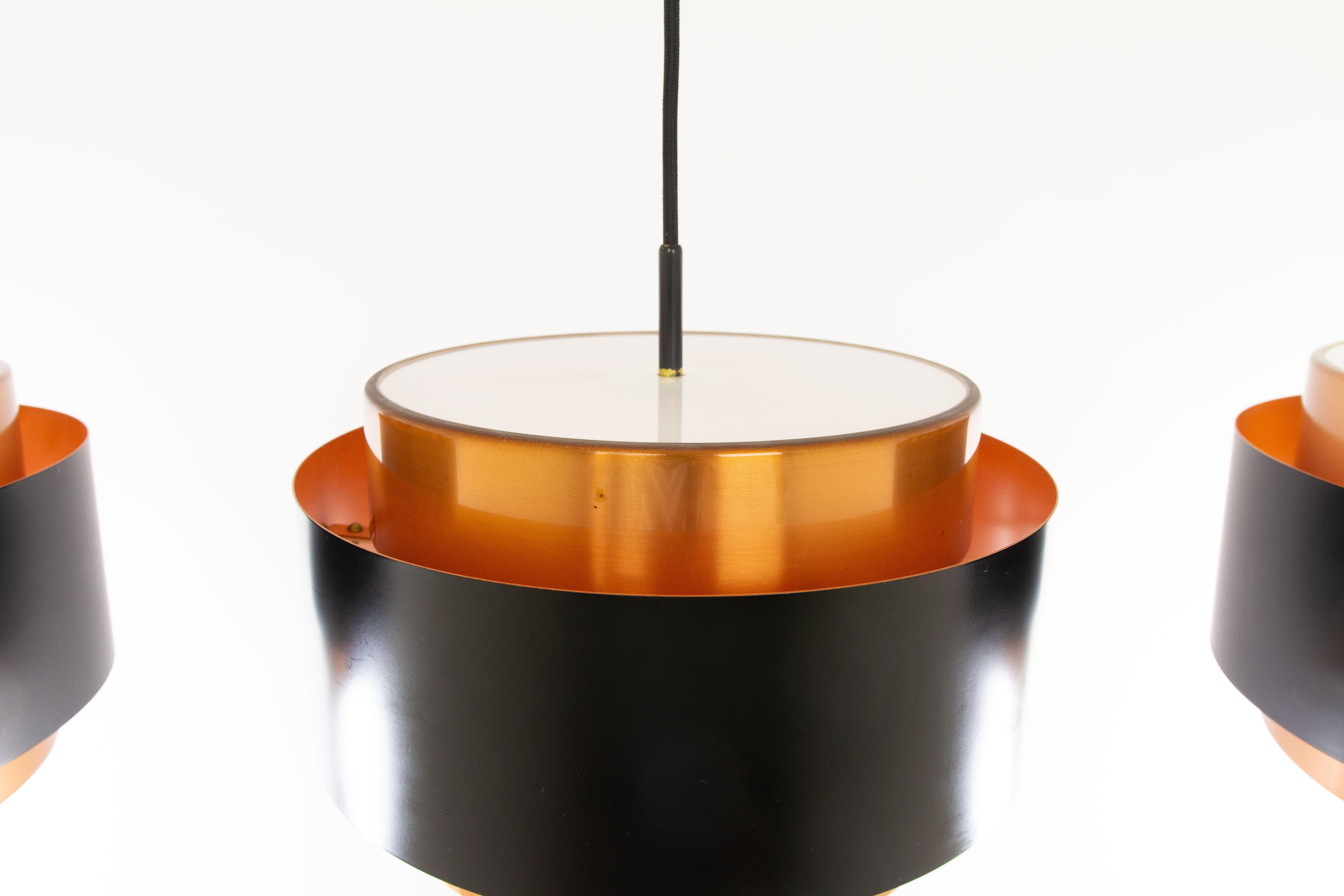 Scandinave moderne Pendentif Saturn par Jo Hammerborg pour Fog & Mørup, années 1960 en vente