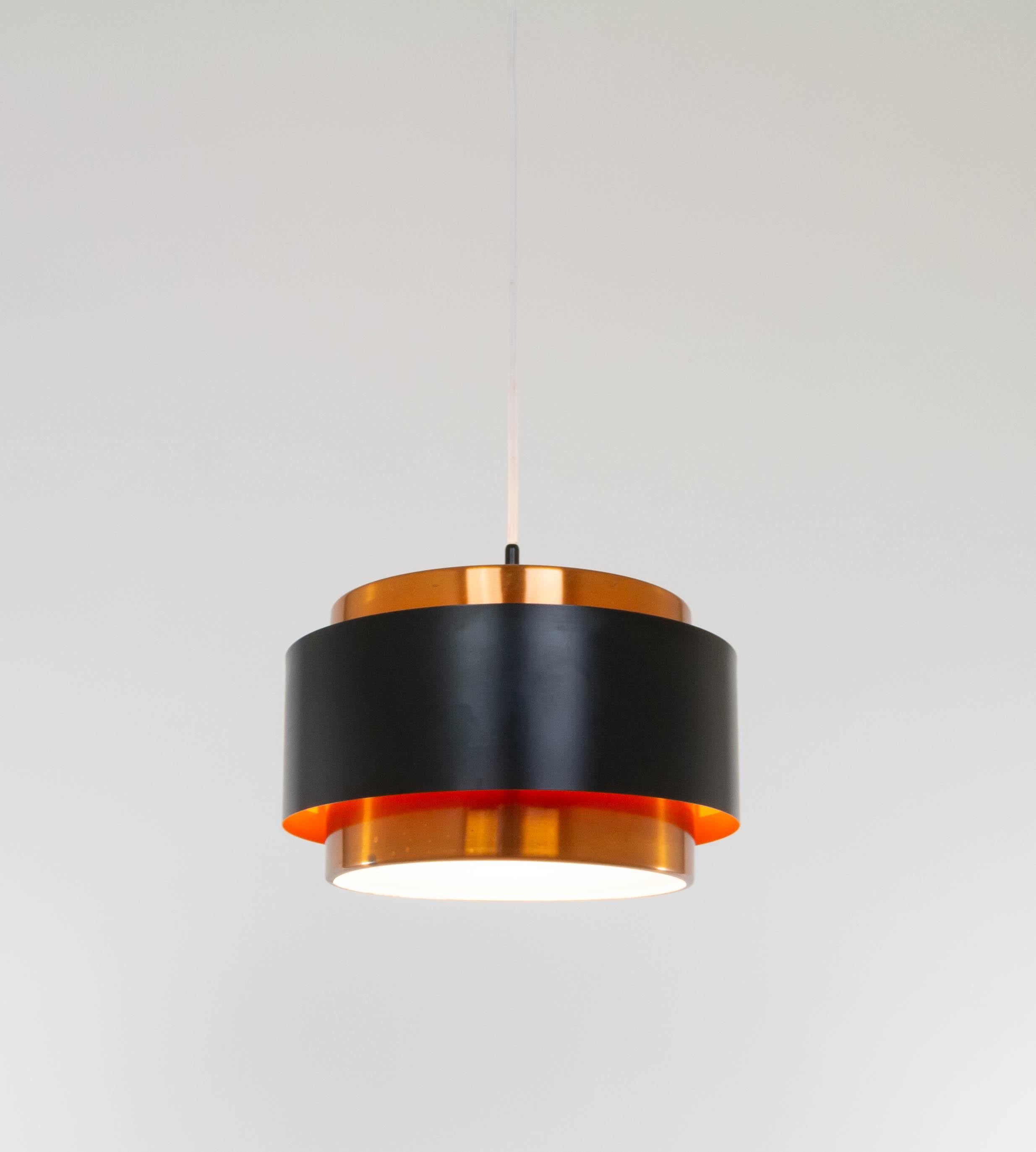 Lacquered Saturn Pendant by Jo Hammerborg for Fog & Mørup, 1960s For Sale