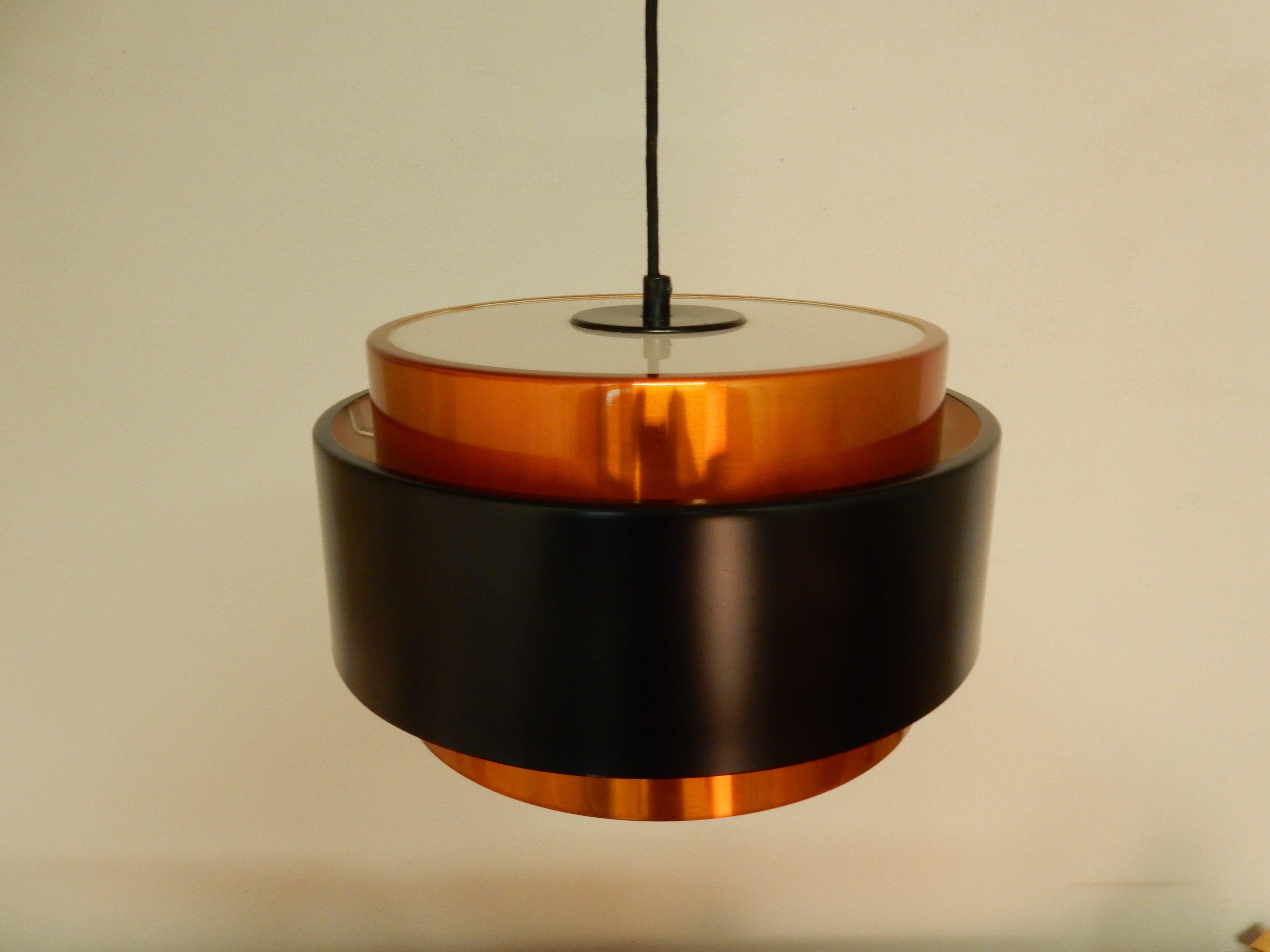 Mid-Century Modern ‘Saturn’ pendant lamp by Jo Hammerborg for Fog & Mørup, Denmark 1960's