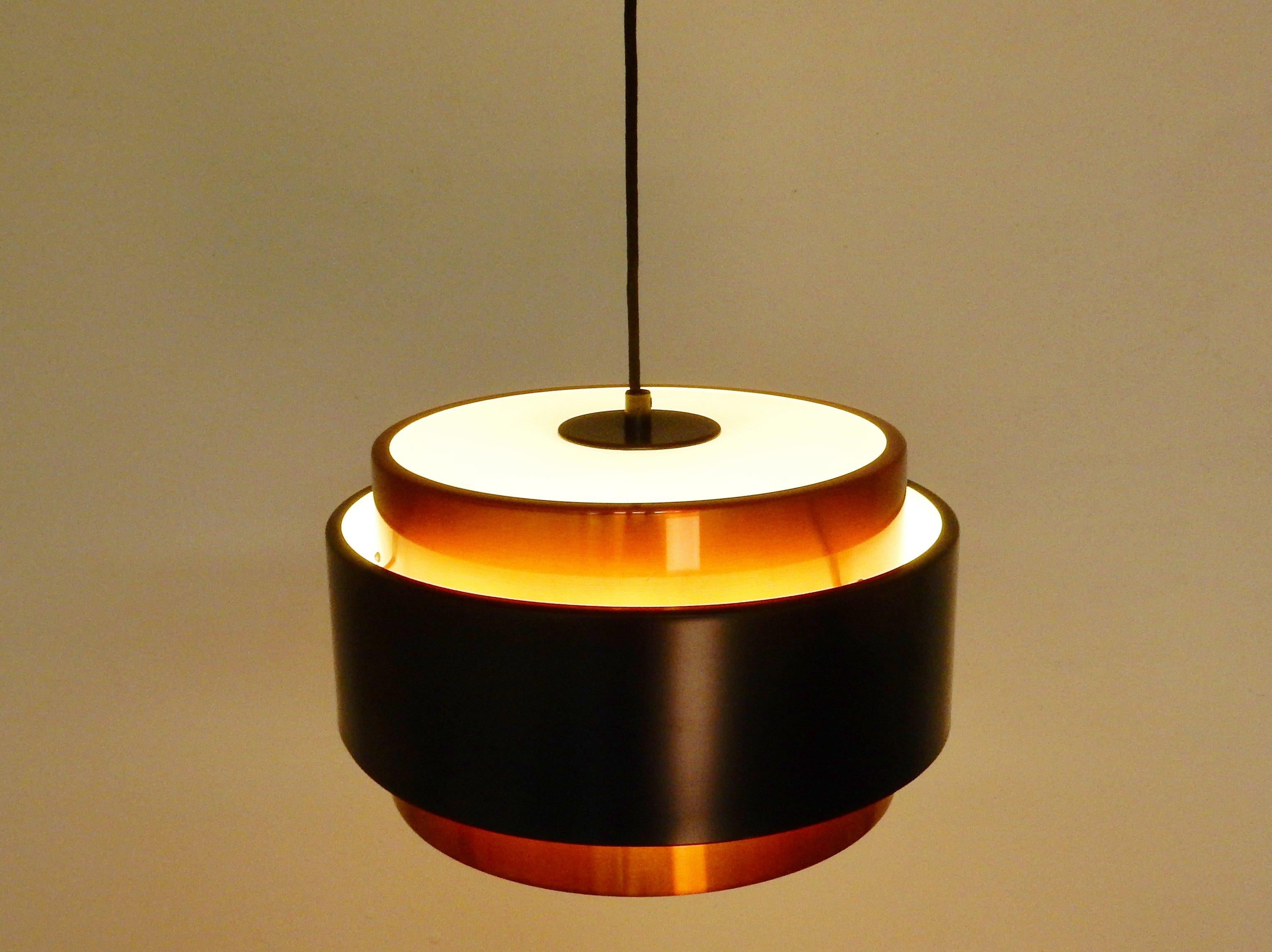 Mid-20th Century ‘Saturn’ pendant lamp by Jo Hammerborg for Fog & Mørup, Denmark 1960's