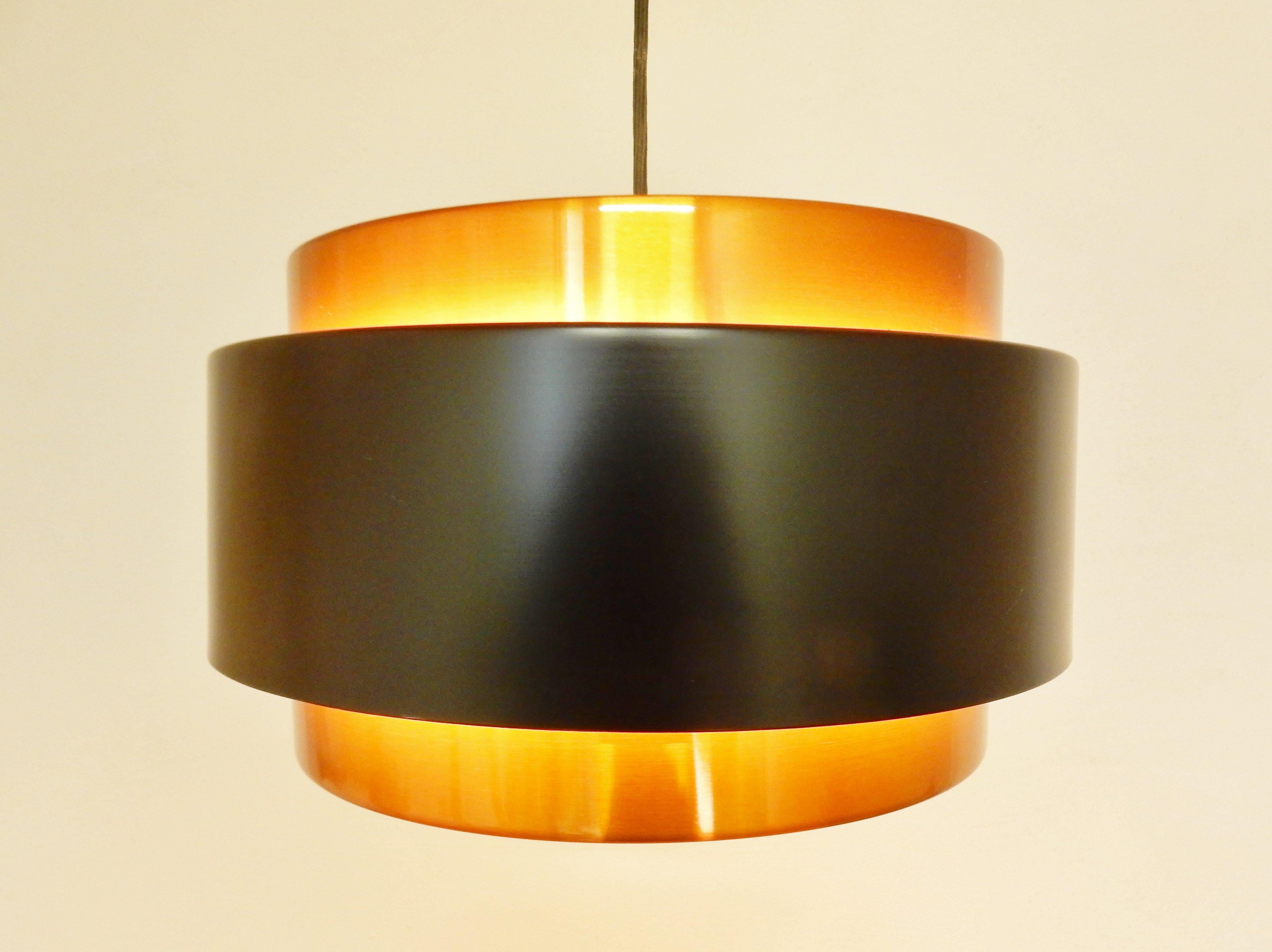 ‘Saturn’ pendant lamp by Jo Hammerborg for Fog & Mørup, Denmark 1960's 1