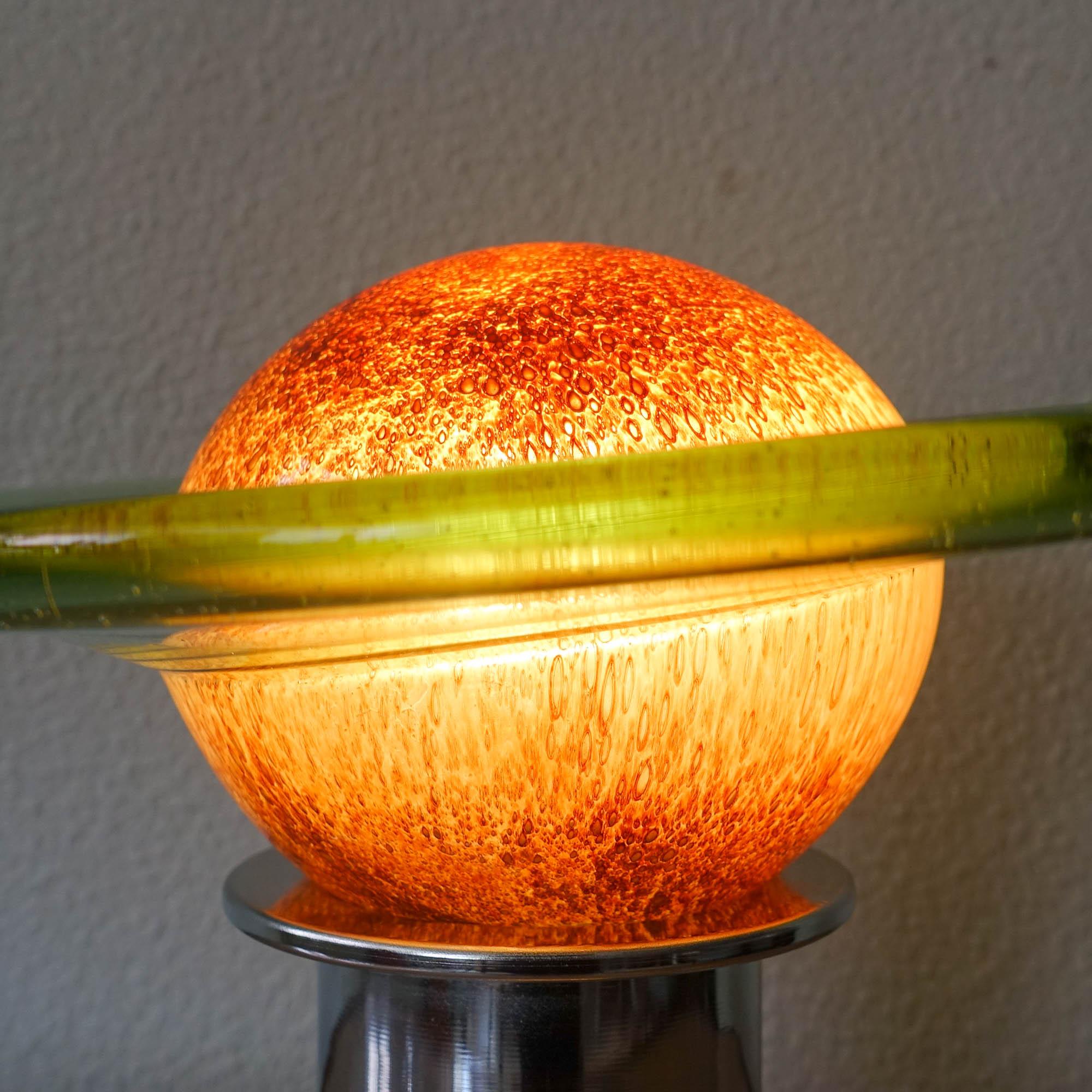 Saturn Space Age Table Lamp, 1970's For Sale 5