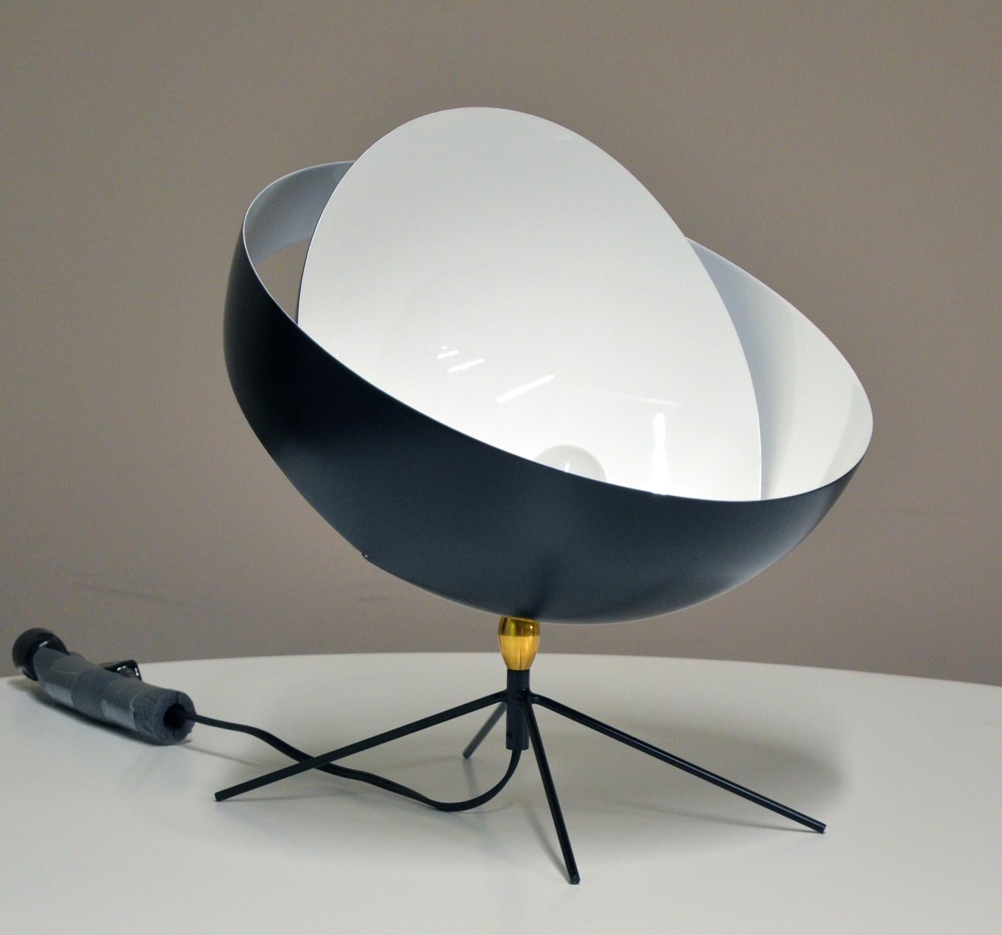 Mid-Century Modern Serge Mouille - Lampe de bureau Saturne en vente