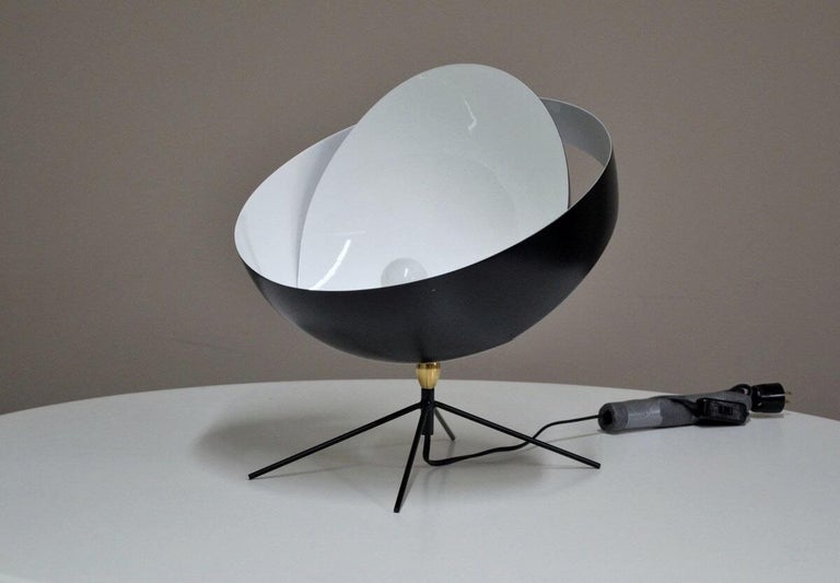 Mid-Century Modern Saturne Desk Lamp by Serge Mouille For Sale