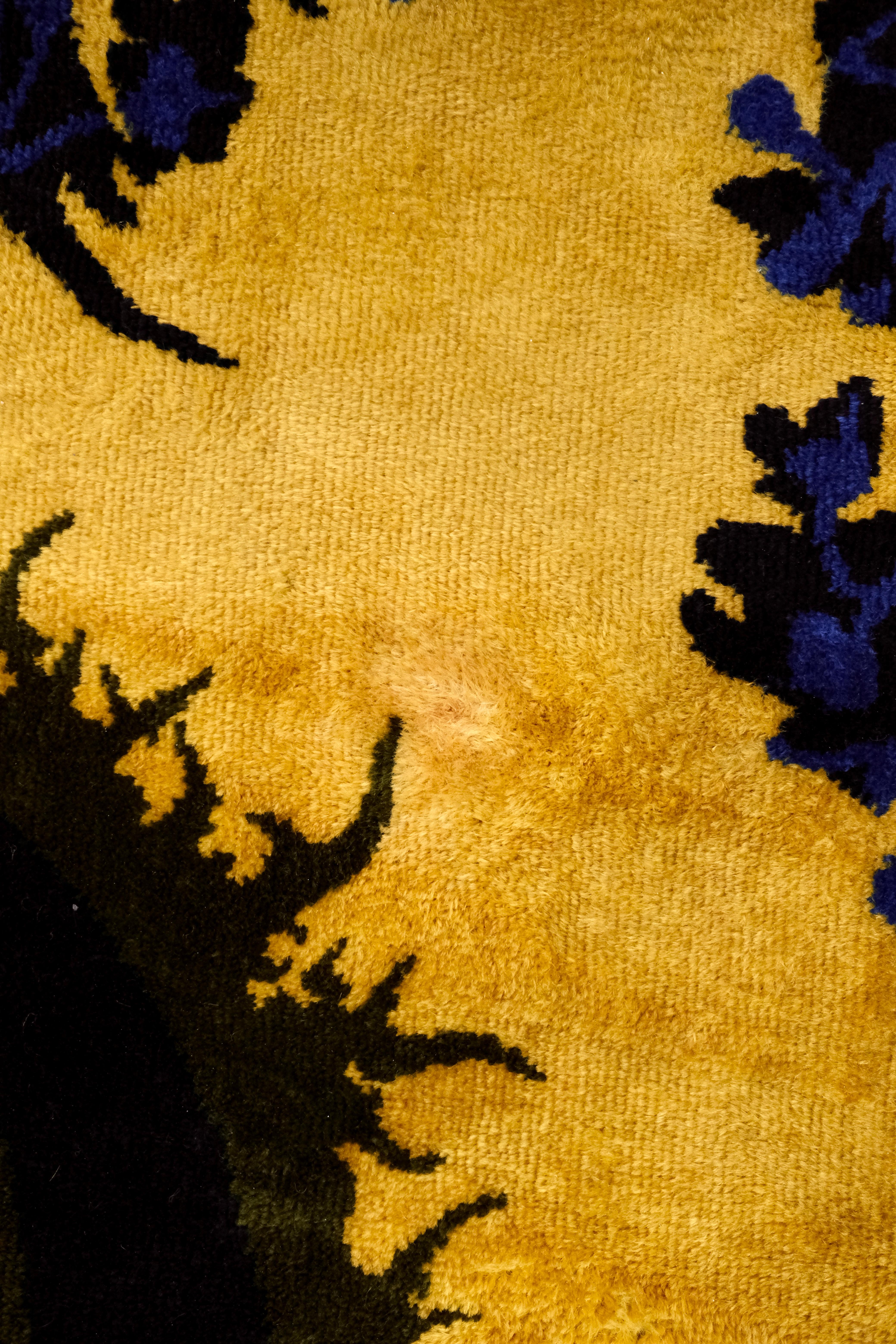 Alfombra de lana Saturne XXL, de Marc Petit para Saint-Frères, De Leers, Francia, años 60 en venta 9