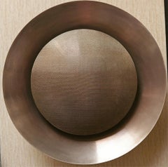 SATURNO-2 Wall Sconce by Candas Design, Aged Brass, LED, Europe, 40cm