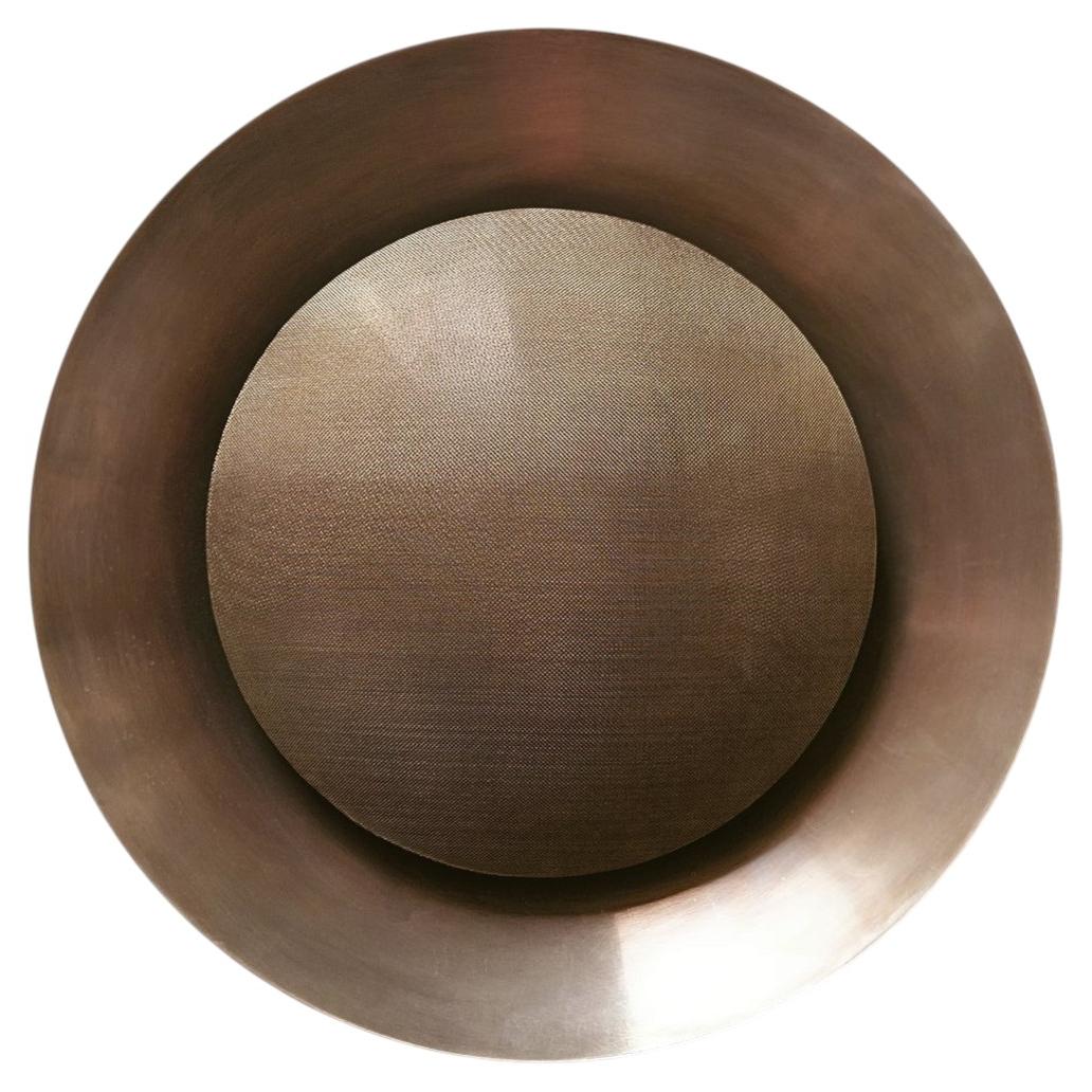 SATURNO-2 Wall Sconce by Candas Design, Aged Brass, LED, Europe, 40cm