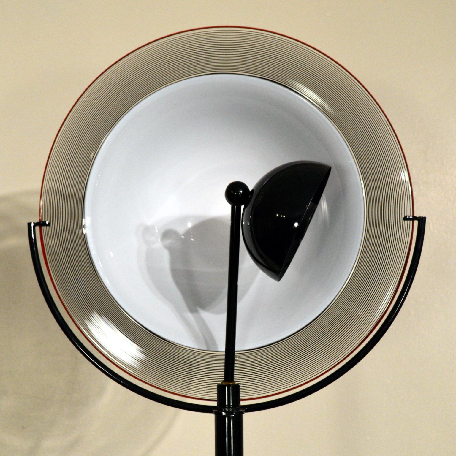 Lino Taglipietra Saturno Glass Torchiere Floor Lamp for Effetre International For Sale 1