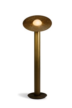 Saturno Floor Lamp with a Tilting Disc by Disain1971
