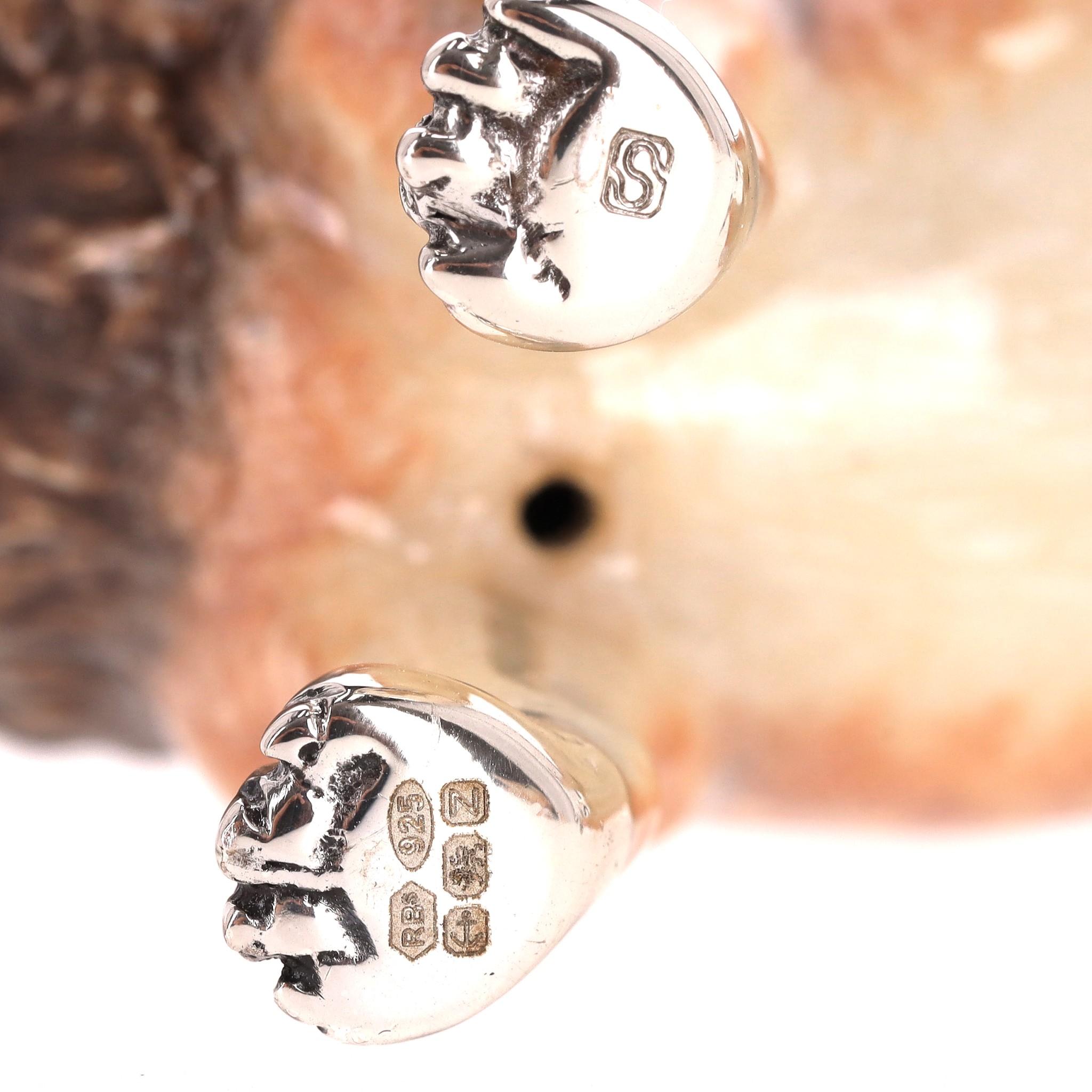Saturno Hand Enamelled 925 Lion Family - Set Of Four Ornaments For Sale 3