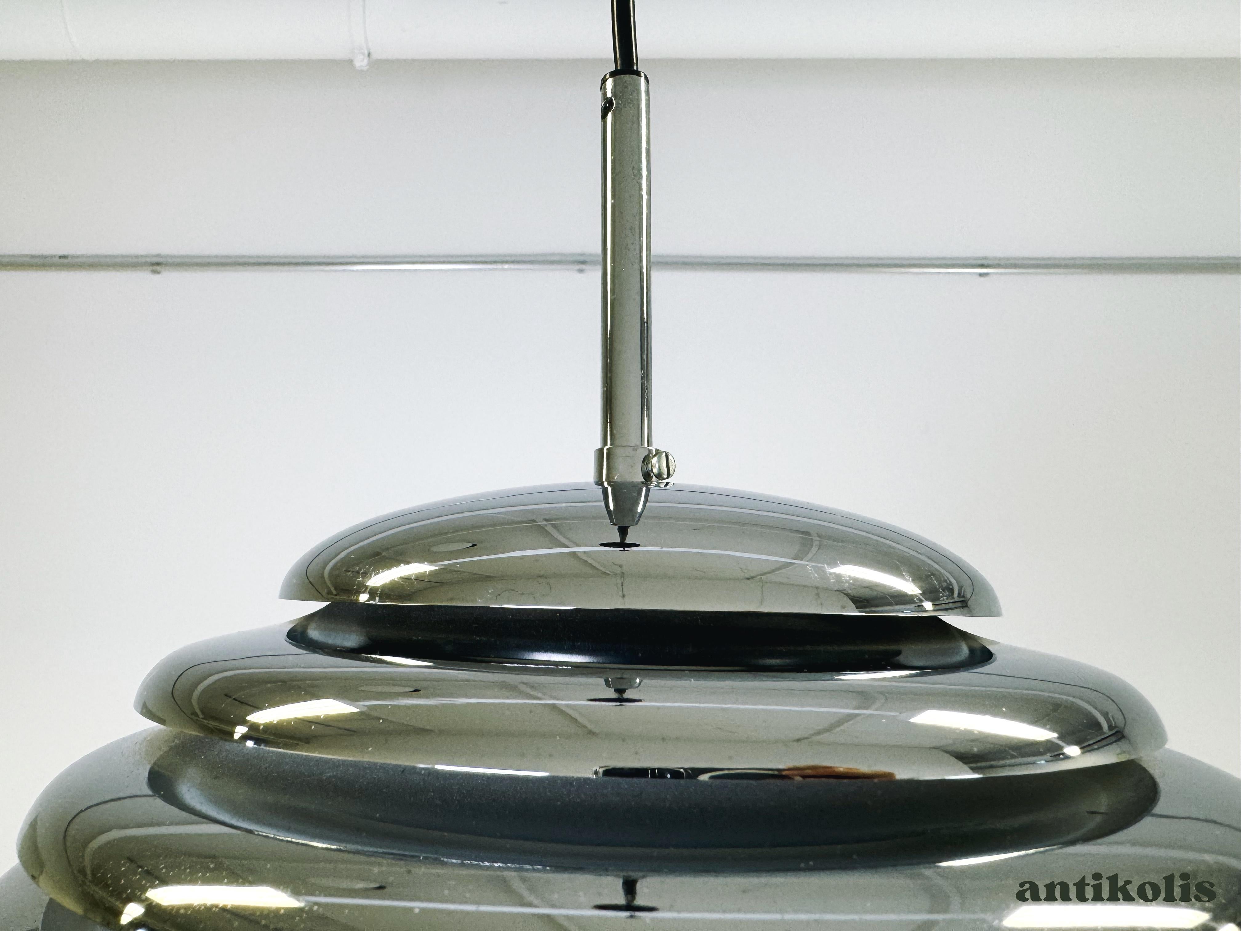 Late 20th Century Saturno hanging lamp ceiling light by Kazuo Motozawa for Staff, 1970s model 5635 For Sale