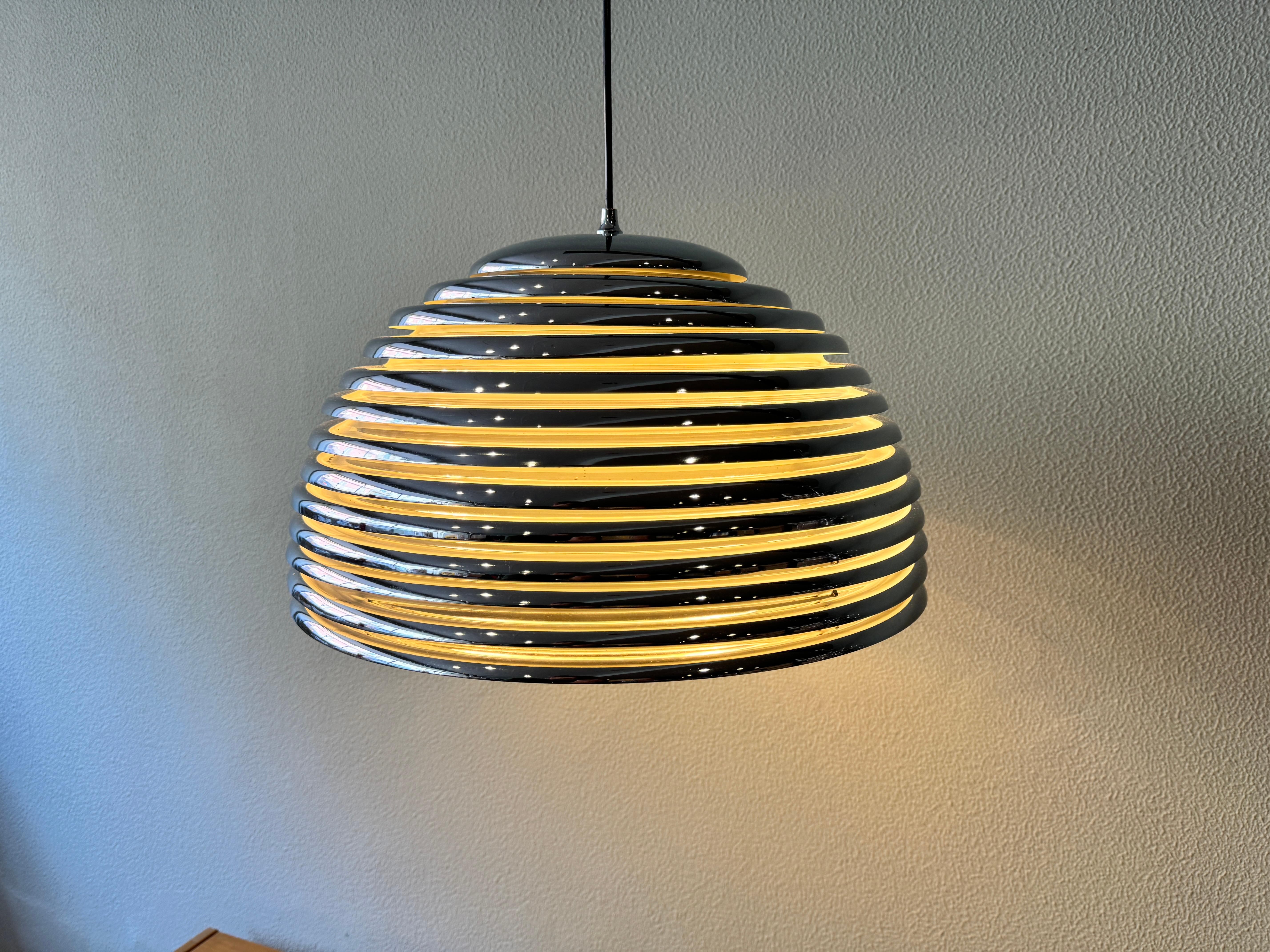 Saturno Pendant Lamp by Kazuo Motozawa for Staff Leuchten, 1970's In Good Condition For Sale In Lisboa, PT