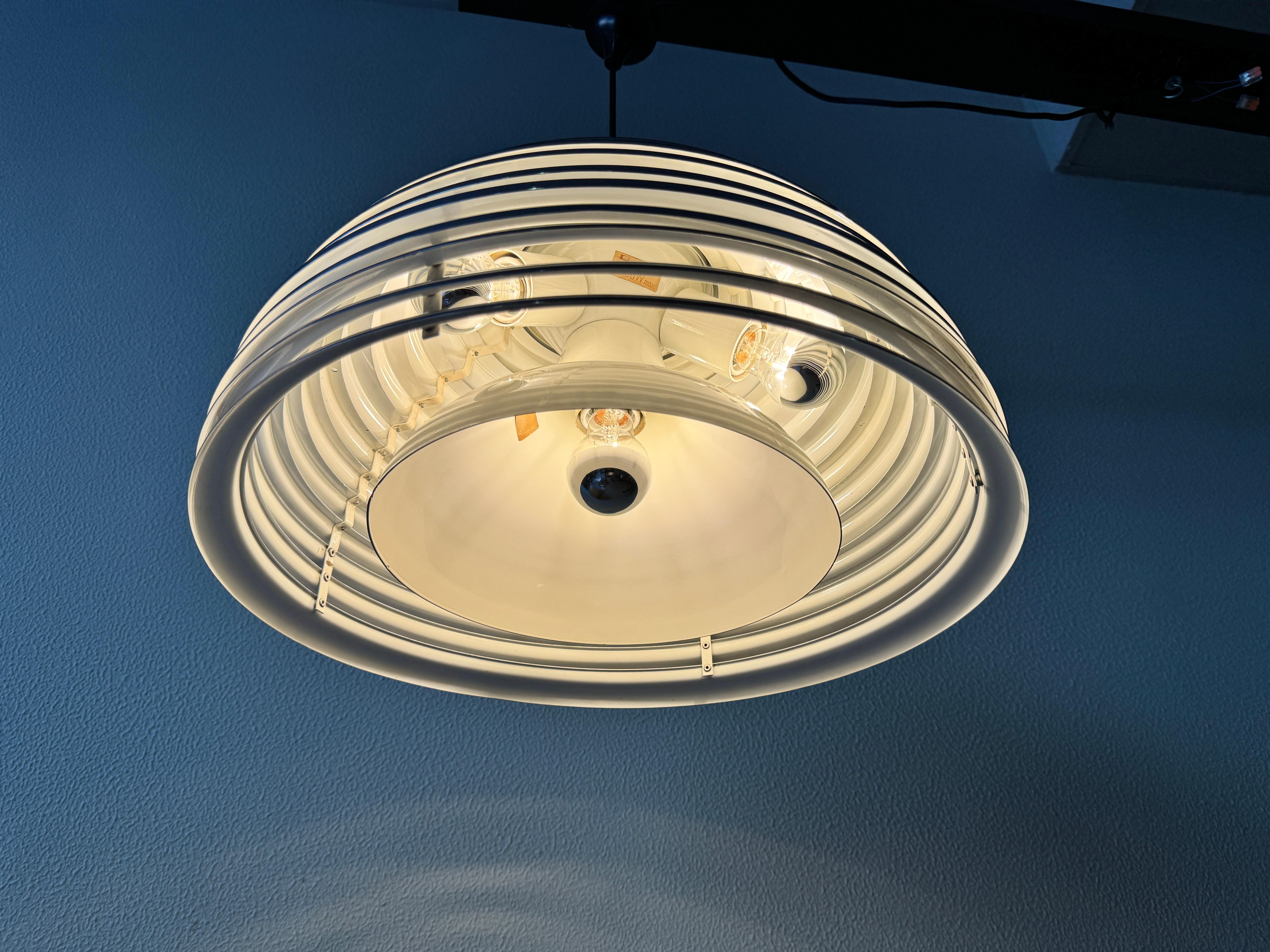 Late 20th Century Saturno Pendant Lamp by Kazuo Motozawa for Staff Leuchten, 1970's For Sale