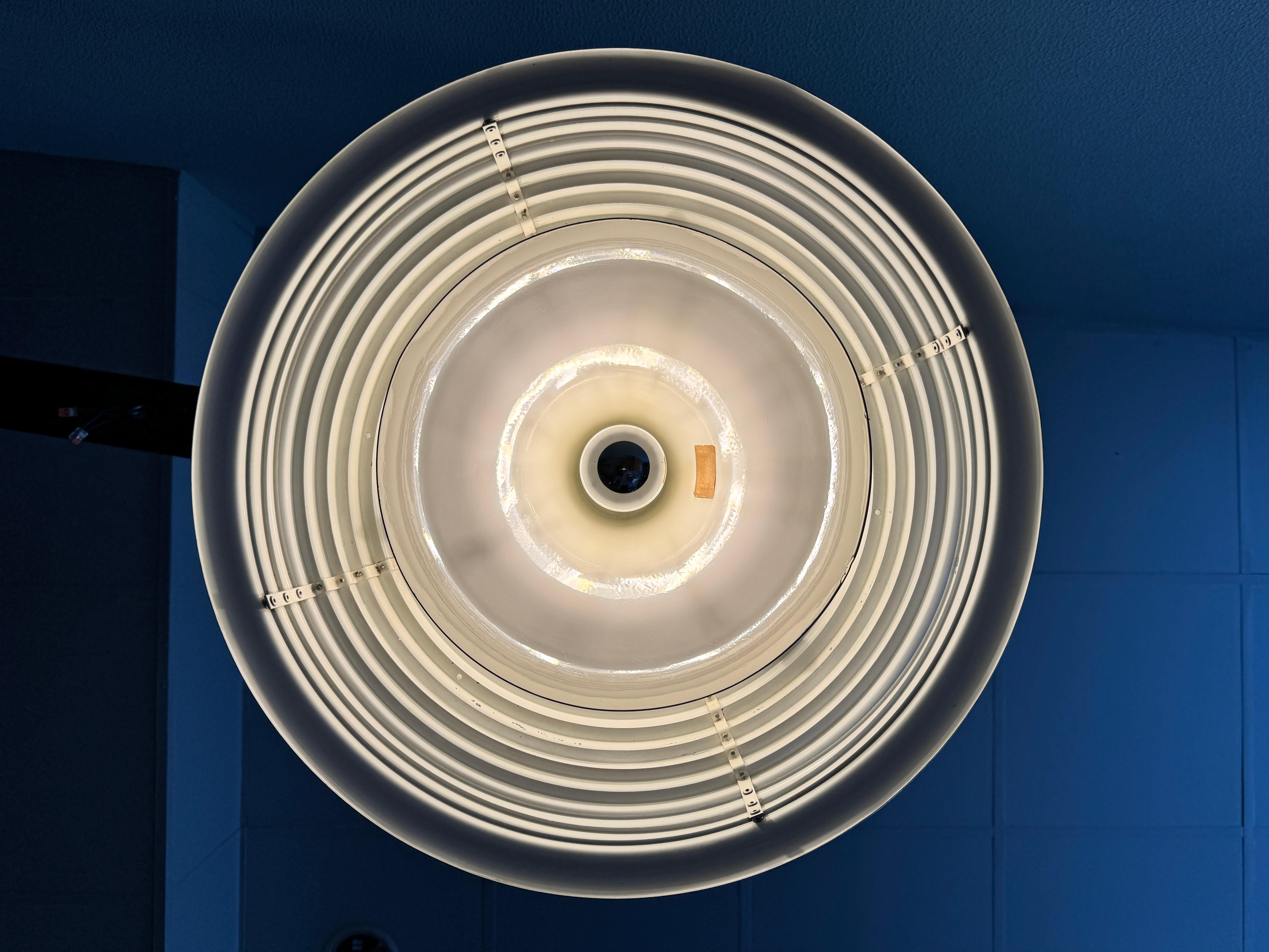 Chrome Saturno Pendant Lamp by Kazuo Motozawa for Staff Leuchten, 1970's For Sale