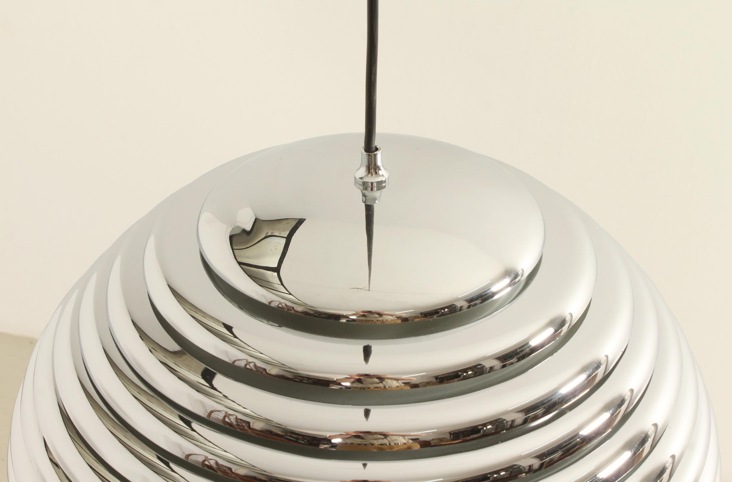 Lámpara colgante Saturno de Kazuo Motozawa para Staff Leuchten, Alemania Metal en venta
