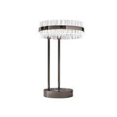 Saturno Table Lamp - Polished Black Nickel