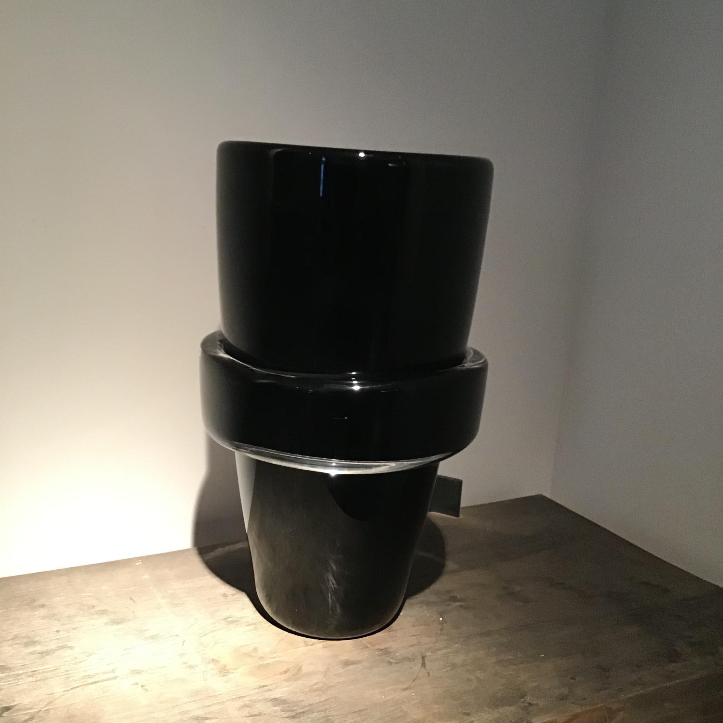 #SaturnoLaboratorio Avallone Fabiano Amadi Jarrón Cotissonero e Cristallo 2012 en Nuevo estado para la venta en Milano, IT