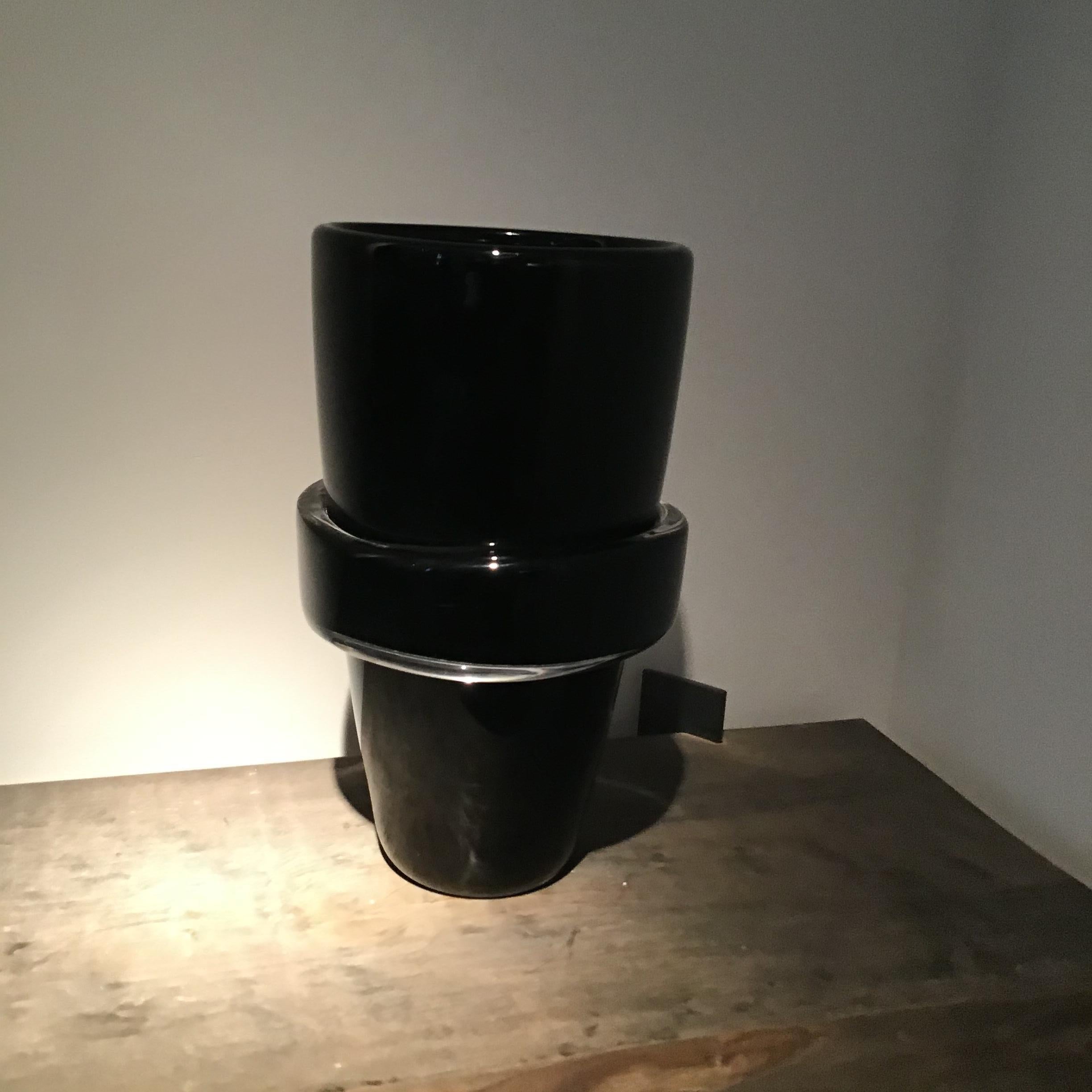#SaturnoLaboratorio Avallone Fabiano Amadi Jarrón Cotissonero e Cristallo 2012 Siglo XXI y contemporáneo en venta