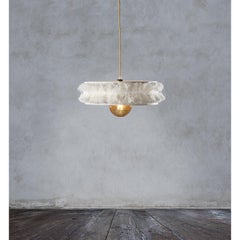 Lampada a sospensione Saturnus Junior White di SKRYTA