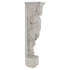 Satyr as a Mantel Piece Pilaster, Italy 19th Century