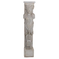Satyr as a Mantel Piece Pilaster, Italy 19th Century