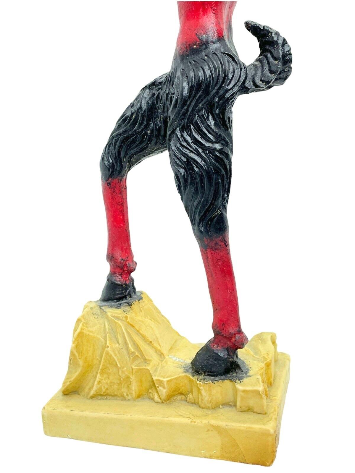 20th Century Satyr Centaur Krampus Devil w. Horns vintage Figure Sculpture Austria For Sale