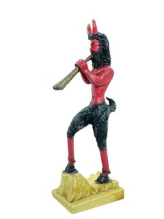 Satyre Centaure Krampus Diable w. Sculpture vintage autrichienne cornes