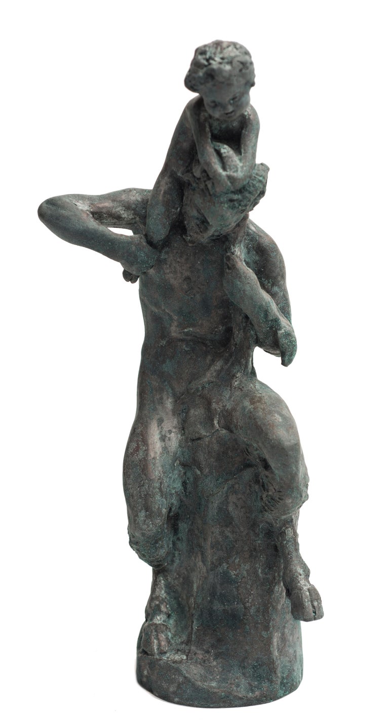Italian Satyr Sculpture by Aurelio Mistruzzi, Italy, 1930 For Sale