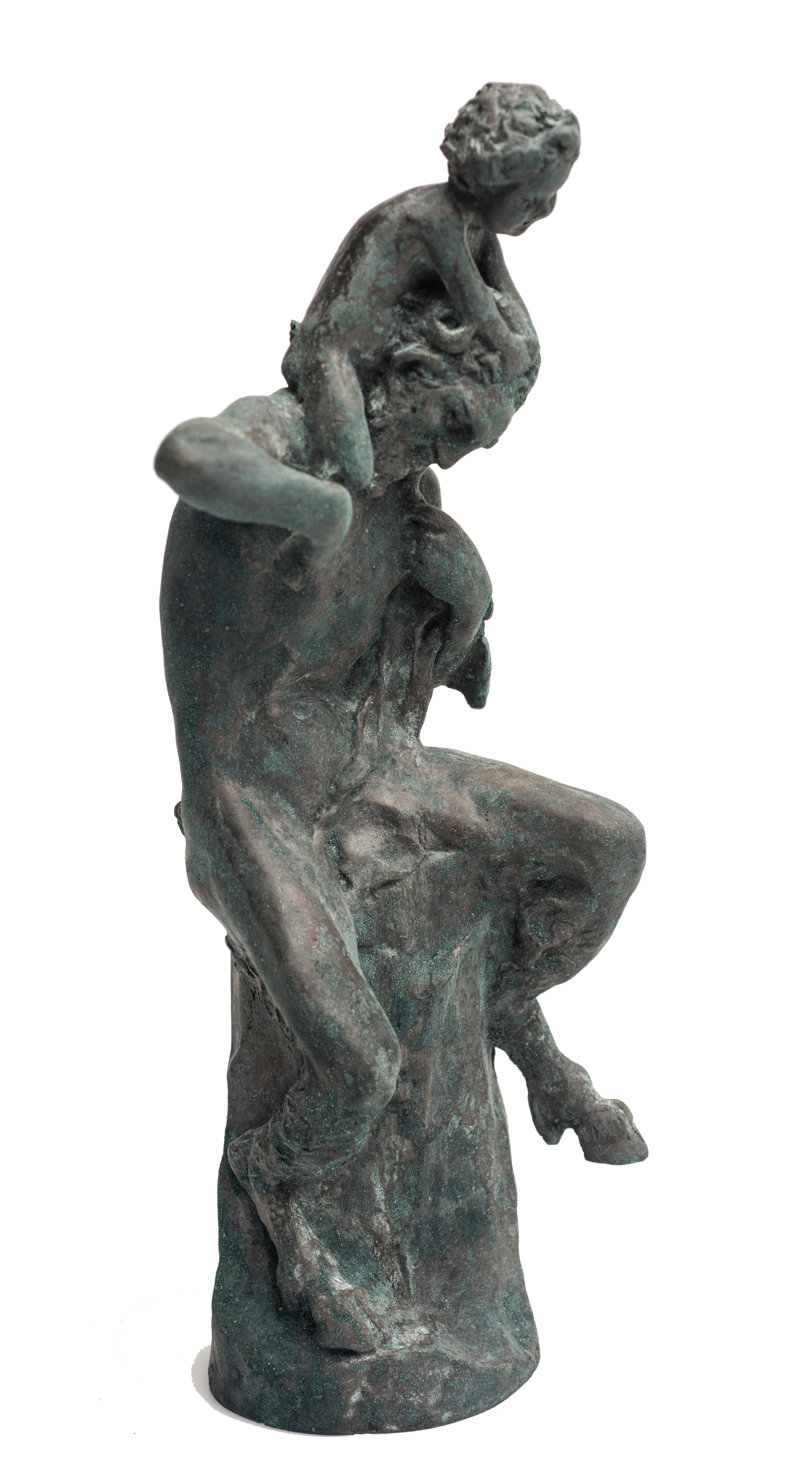 Satyr-Skulptur von Aurelio Mistruzzi, Italien, 1930 im Zustand „Gut“ im Angebot in Roma, IT