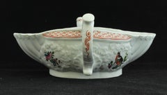 Sauce Boat, Double-Handled, Worcester, circa 1756