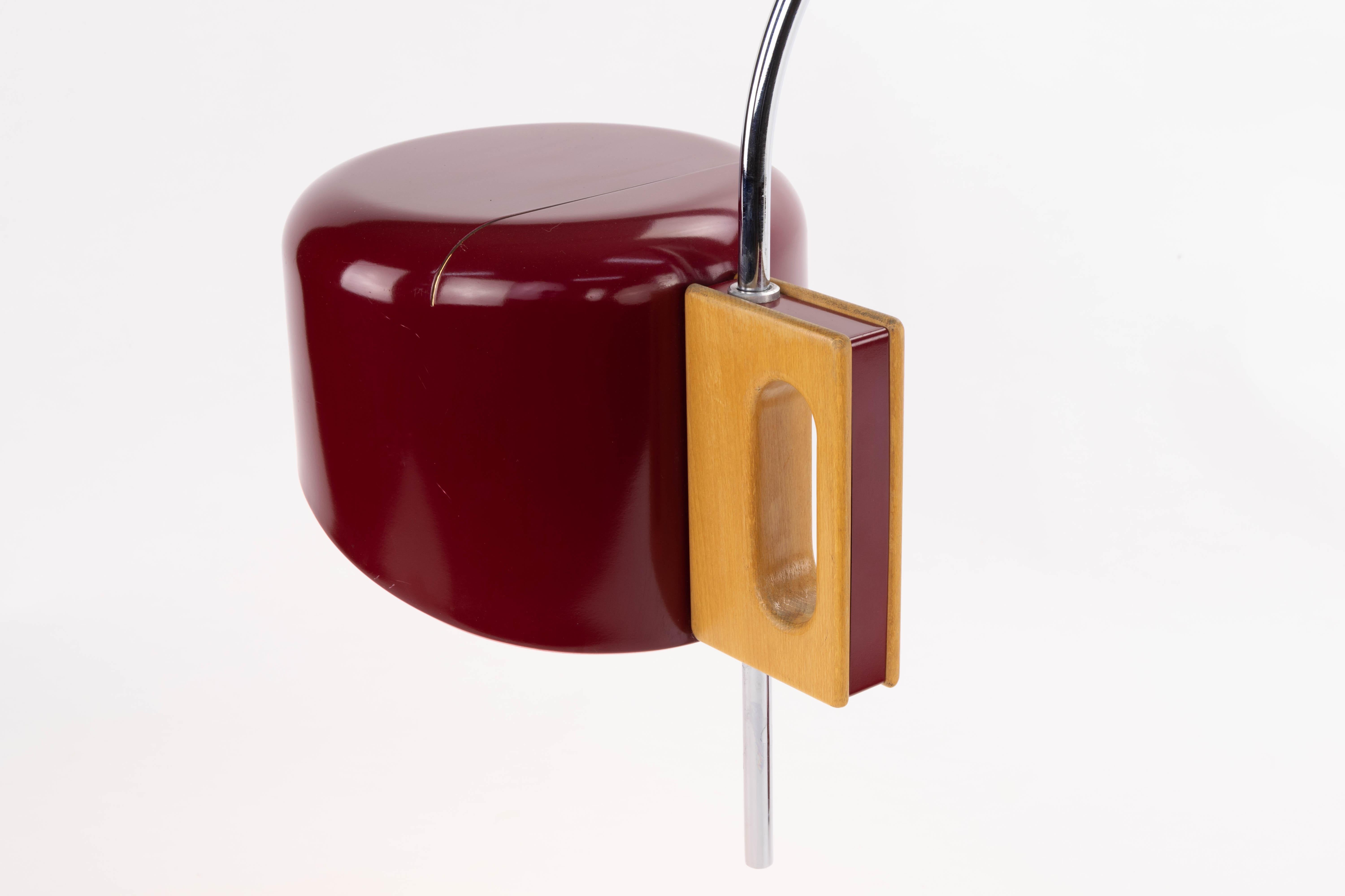 Sauce Mid-Century Modern Arc Table Lamp by Face Spain 1960 4