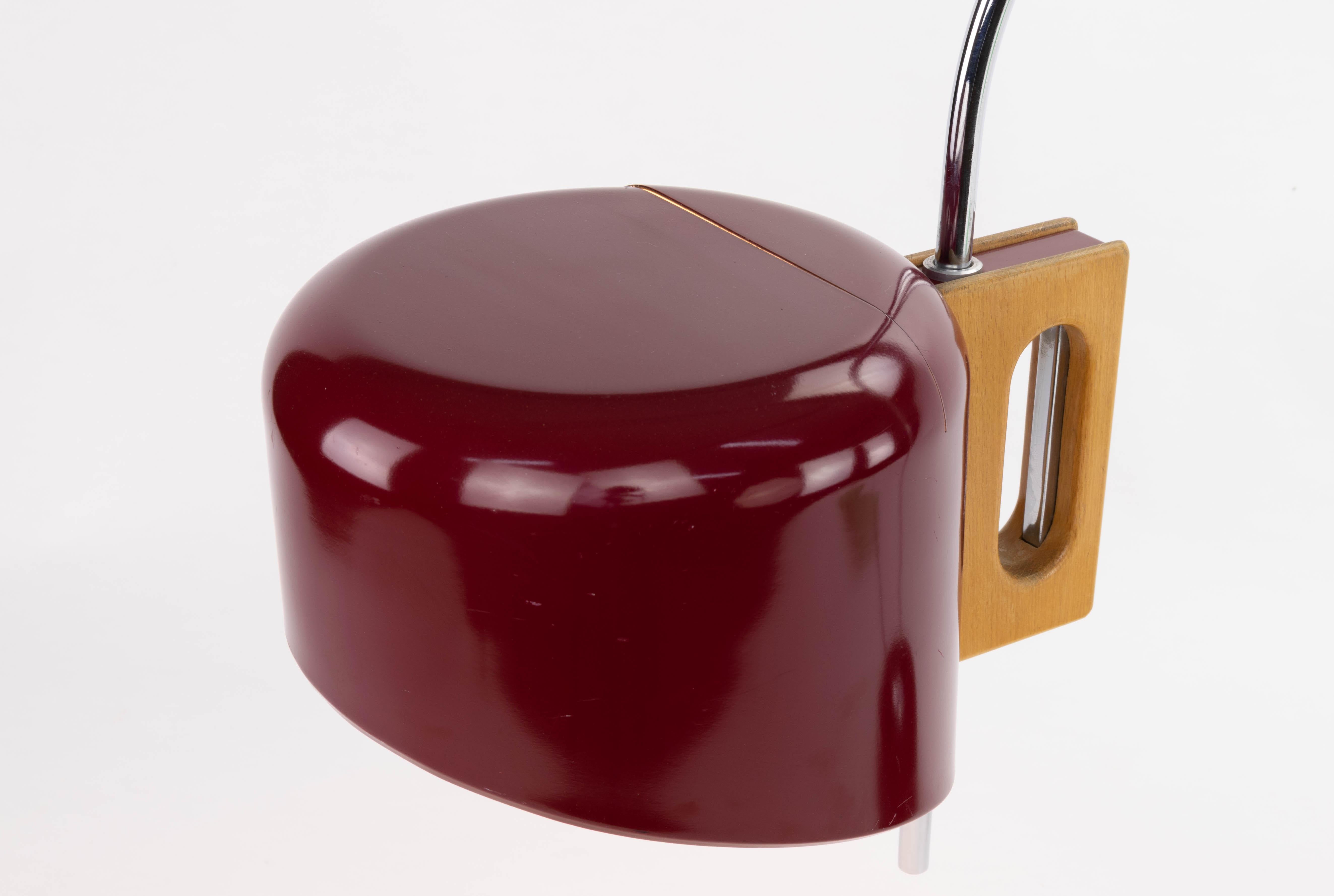 Sauce Mid-Century Modern Arc Table Lamp by Face Spain 1960 6