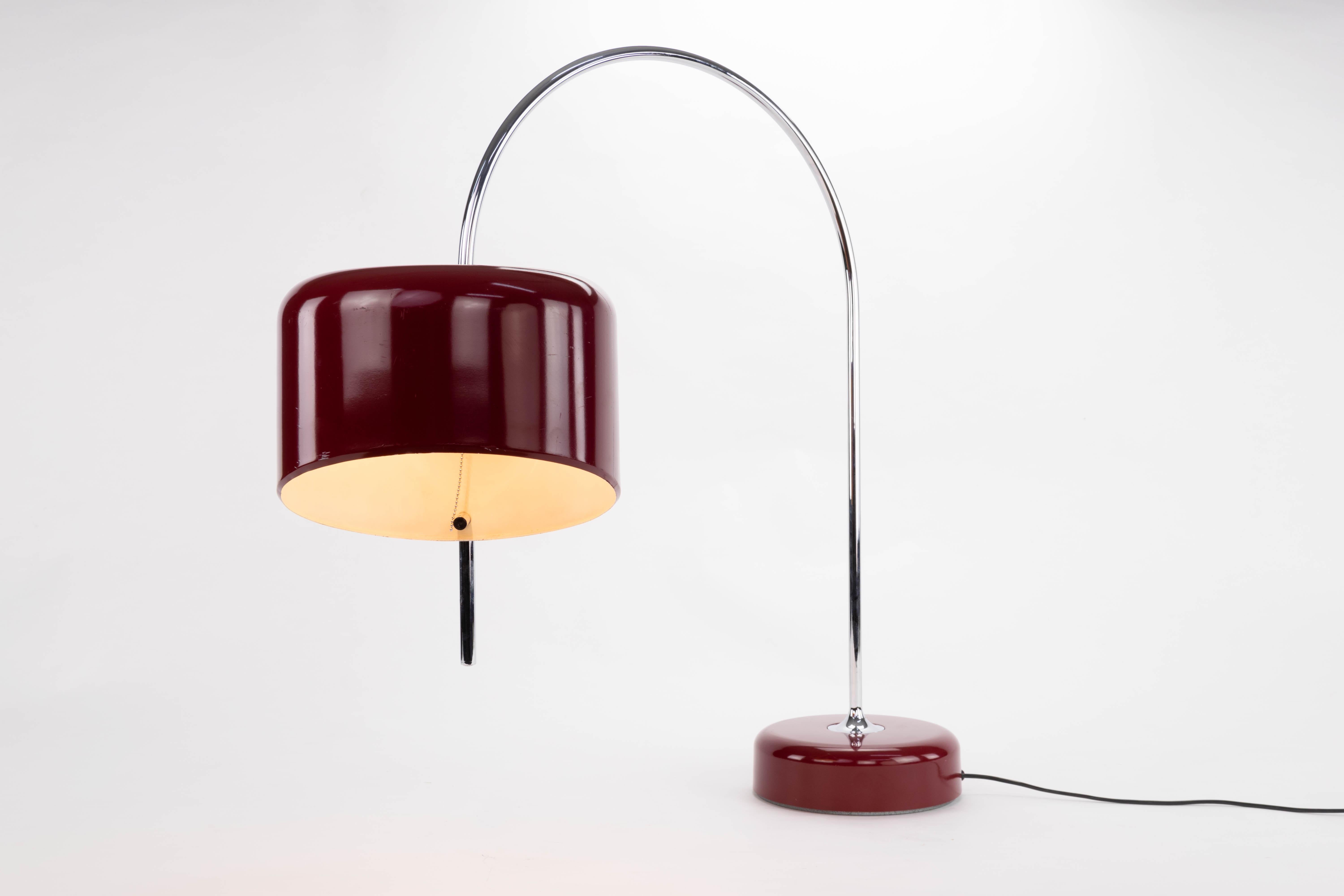 Sauce Mid-Century Modern Arc Table Lamp by Face Spain 1960 7