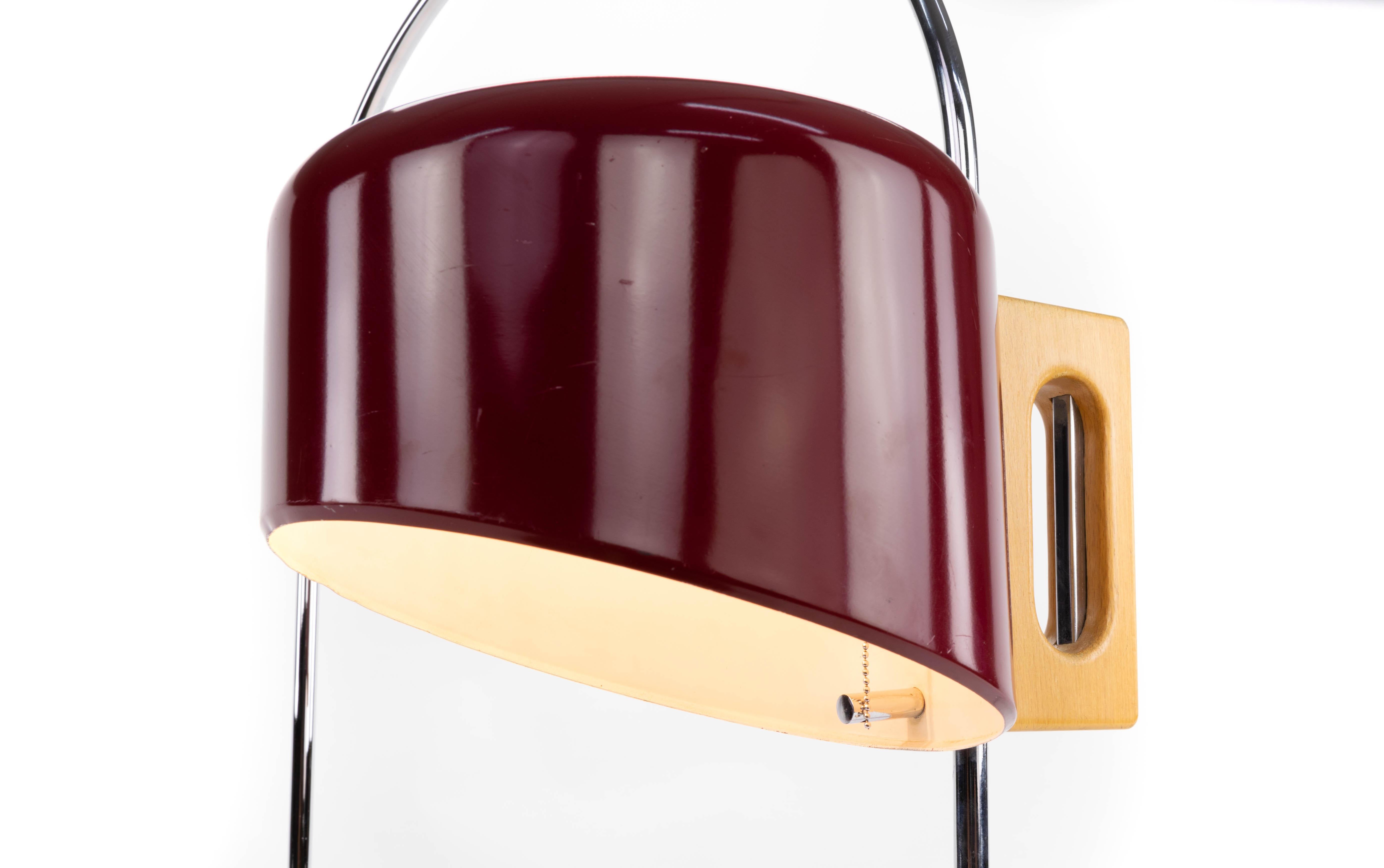 Sauce Mid-Century Modern Arc Table Lamp by Face Spain 1960 9