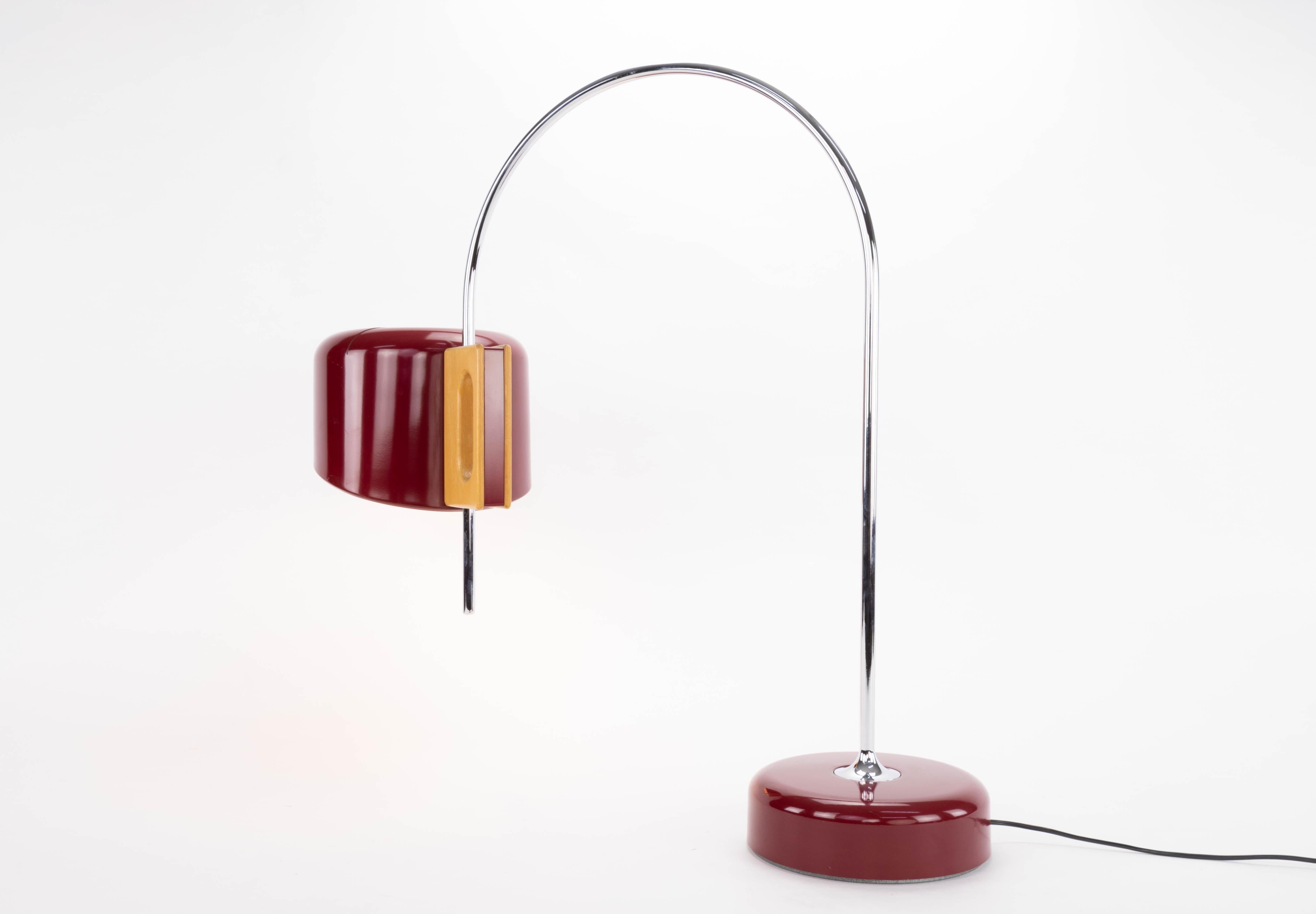 Mid-20th Century Sauce Mid-Century Modern Arc Table Lamp by Face Spain 1960
