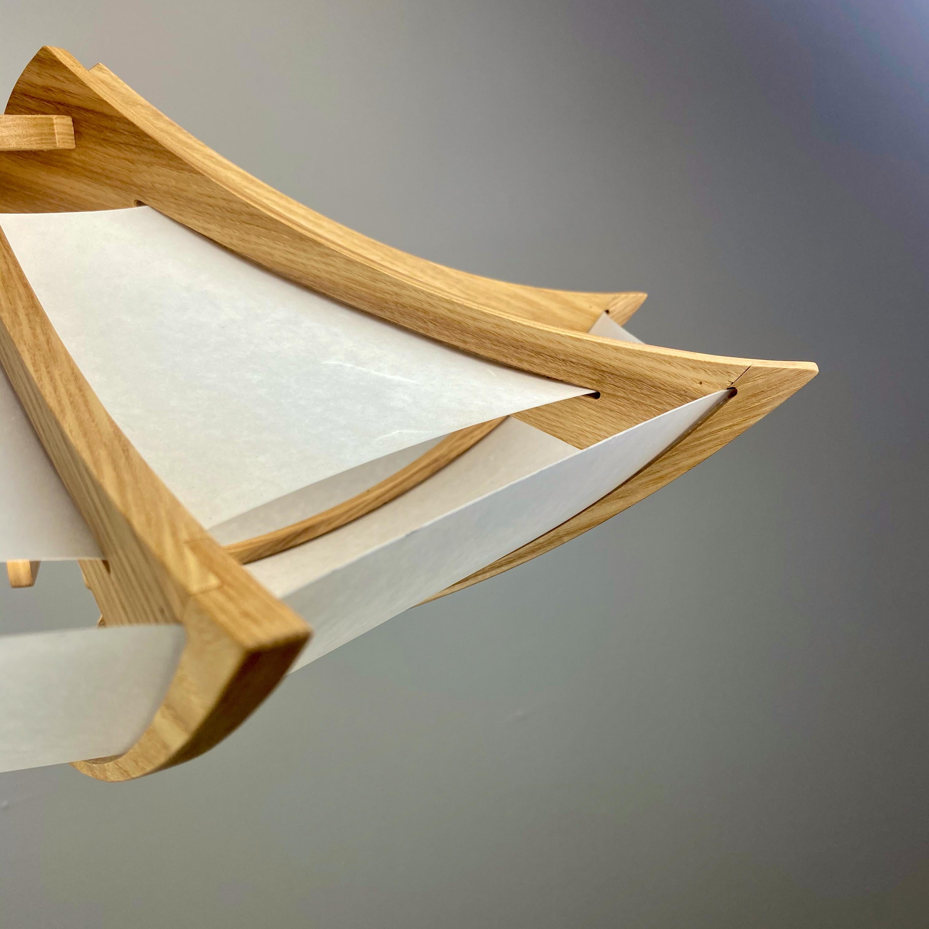 Woodwork Saucer Light 25