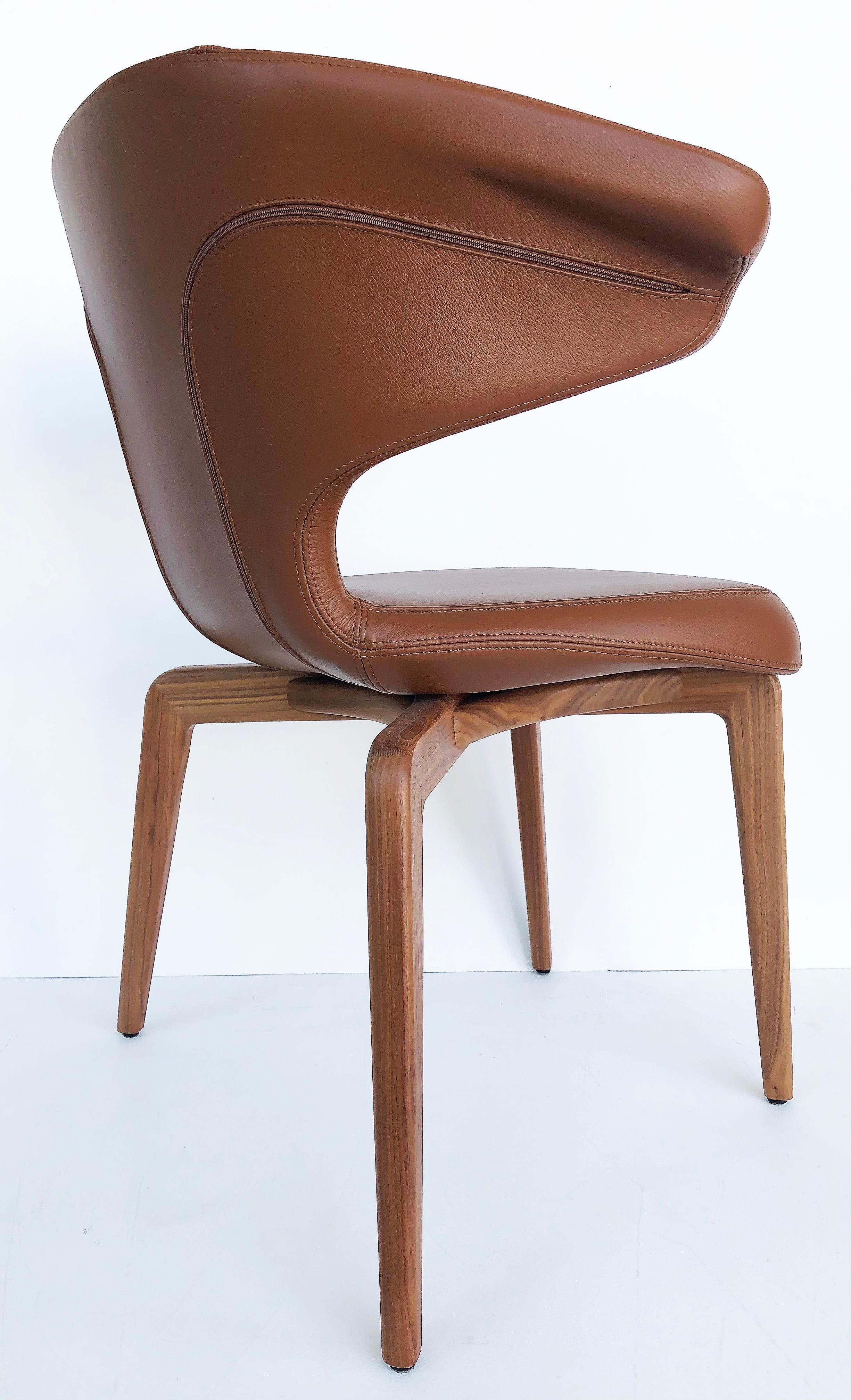 XXIe siècle et contemporain Munich Chairs by Matthias Sauerbruch + Louisa Hutton for Classicon- Set of Six en vente