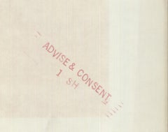 Saul Bass « Advise and Consent » 1962- Lithographie
