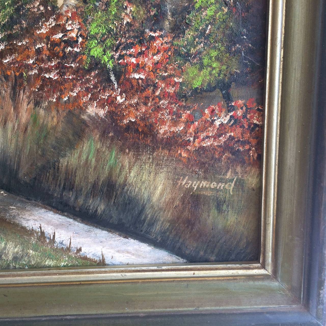 Mississippi Flusslandschaft (Braun), Landscape Painting, von Soul Heymond