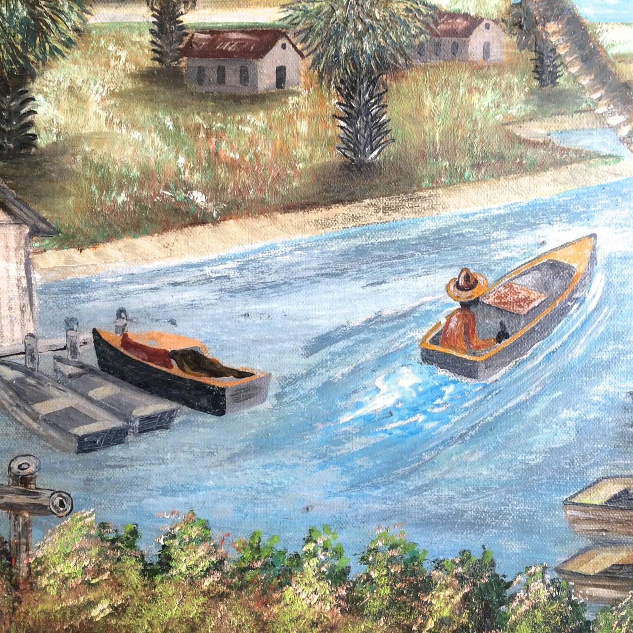 Mississippi Flusslandschaft im Angebot 1