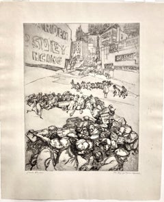 Saul Raskin, The Cry of Union Square, about 1935